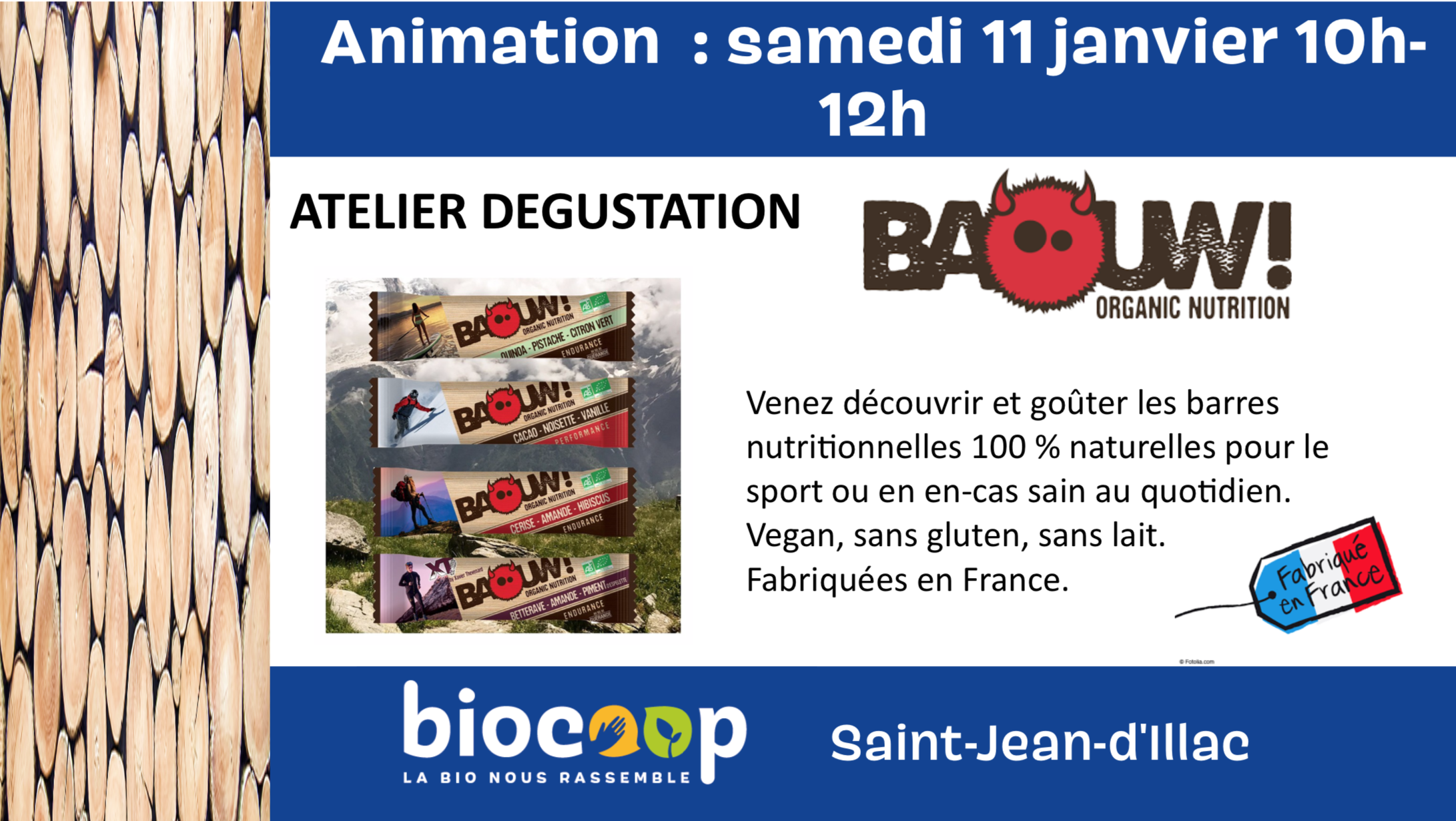Atelier dégustation Baouw Atelier dégustation Baouw