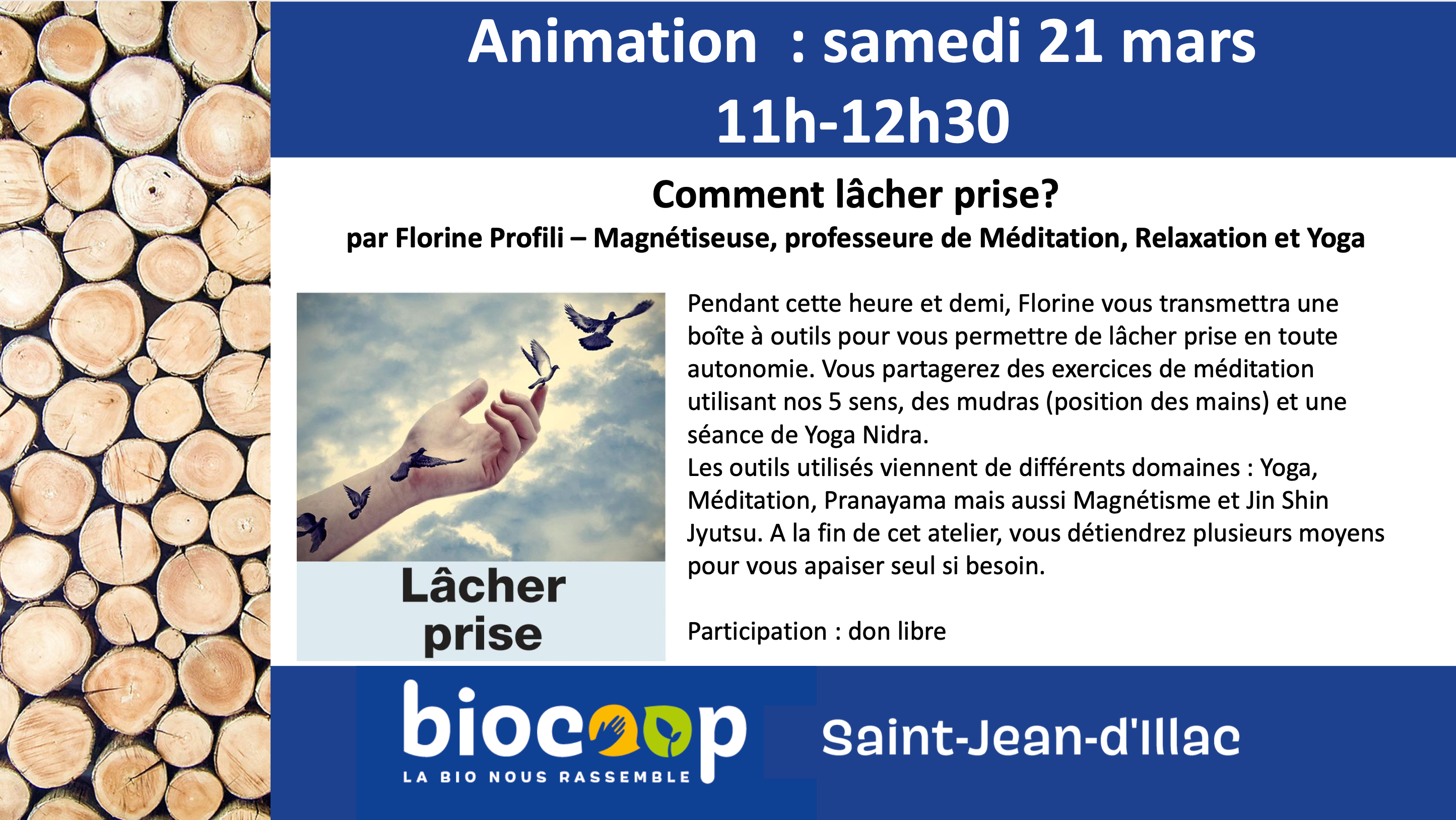 Animation "Comment lâcher prise ?" Animation "Comment lâcher prise ?"
