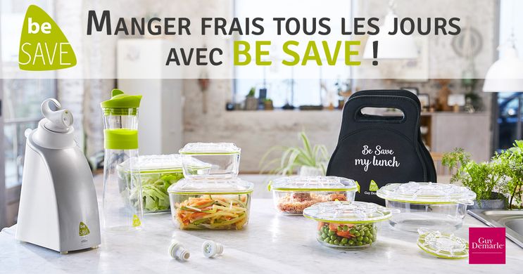 Animation "conservation sous-vide Be Save" Animation "conservation sous-vide Be Save"